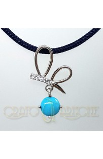 Ciondolo Libellula con Turchese